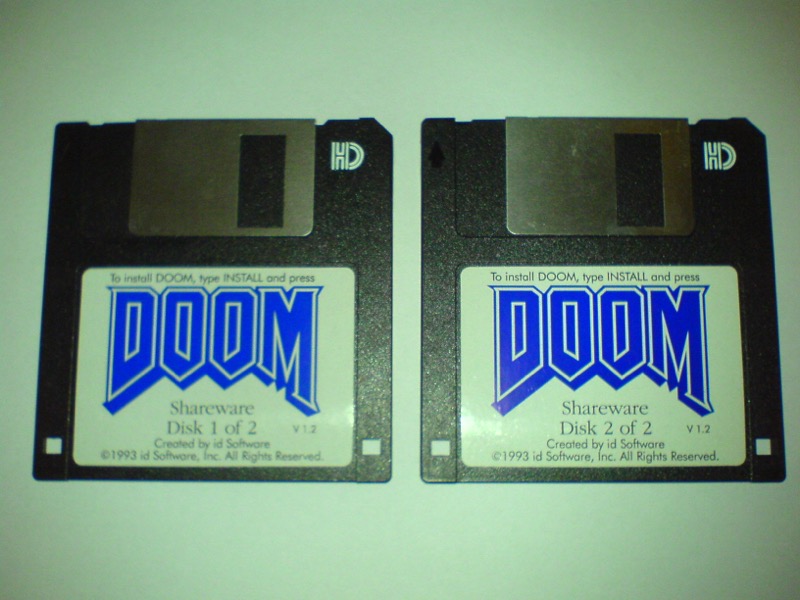 Original DOOM install disks